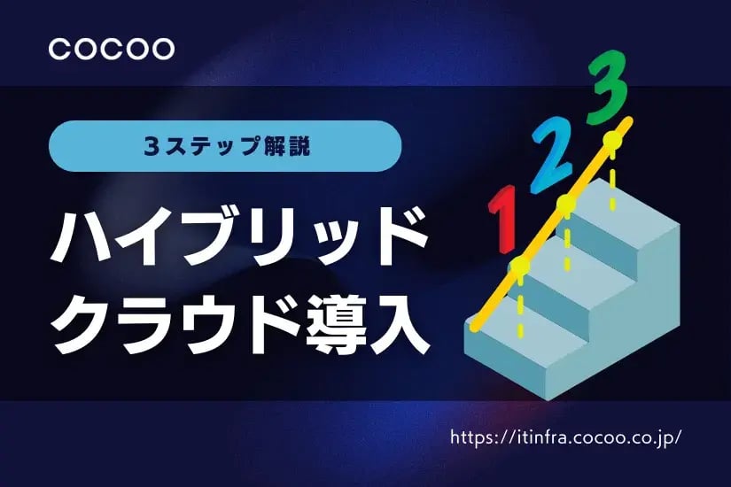 クラウド＆オンプレのいいとこ取り！ハイブリッドクラウド導入の3ステップ解説